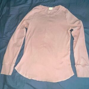 Pink top and bottom set